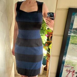 Banana Republic pencil dress 8 Tall stretch
